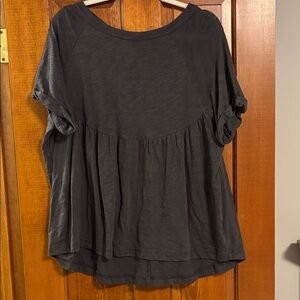 American Eagle Women's Black Top Size Medium